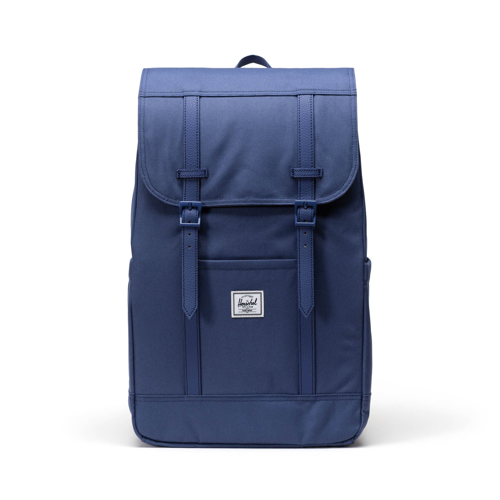 Denizci Mavisi Herschel Retreat Su İtici Kumaş 16" Laptop Uyumlu Mıknatıslı Kapama Sırt Çantası, 23 L